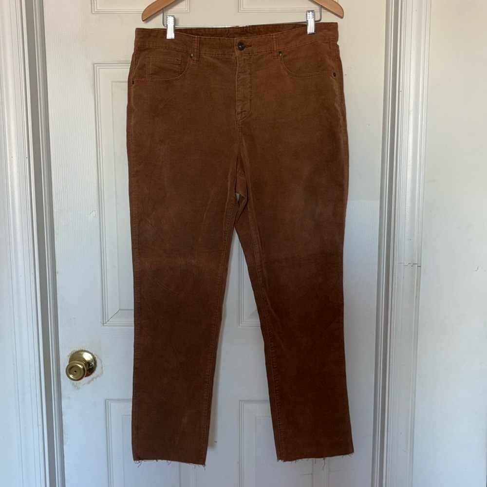 Style & Co Brown Corduroy Pants Size 14